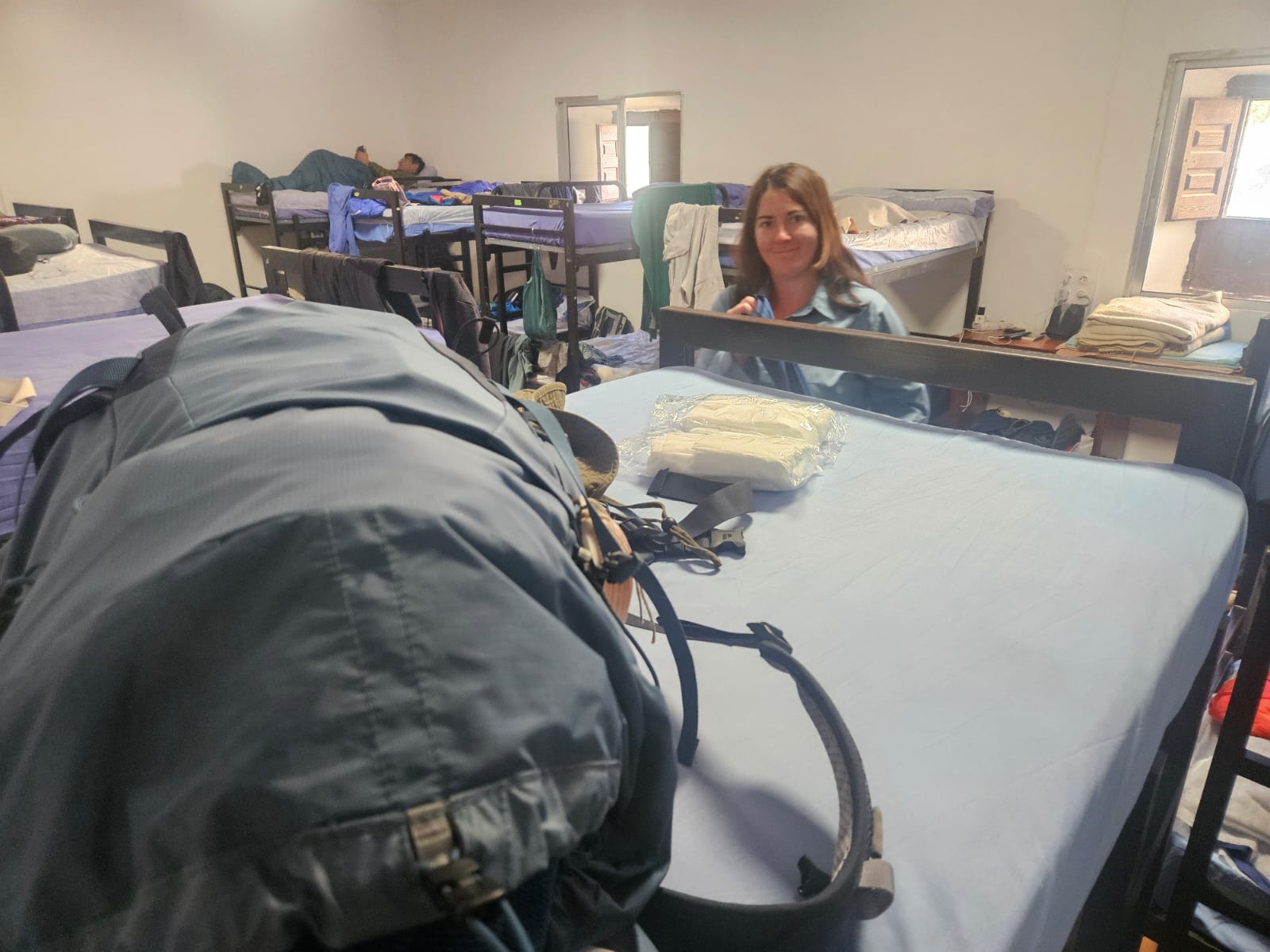 Albergue in the Monasterio de San Juan de Ortega